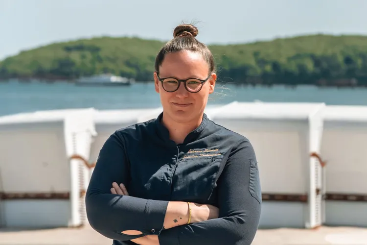 Küchenchefin Johanna Schmull bei den Arkona Strandresidenzen am Binzer Strand